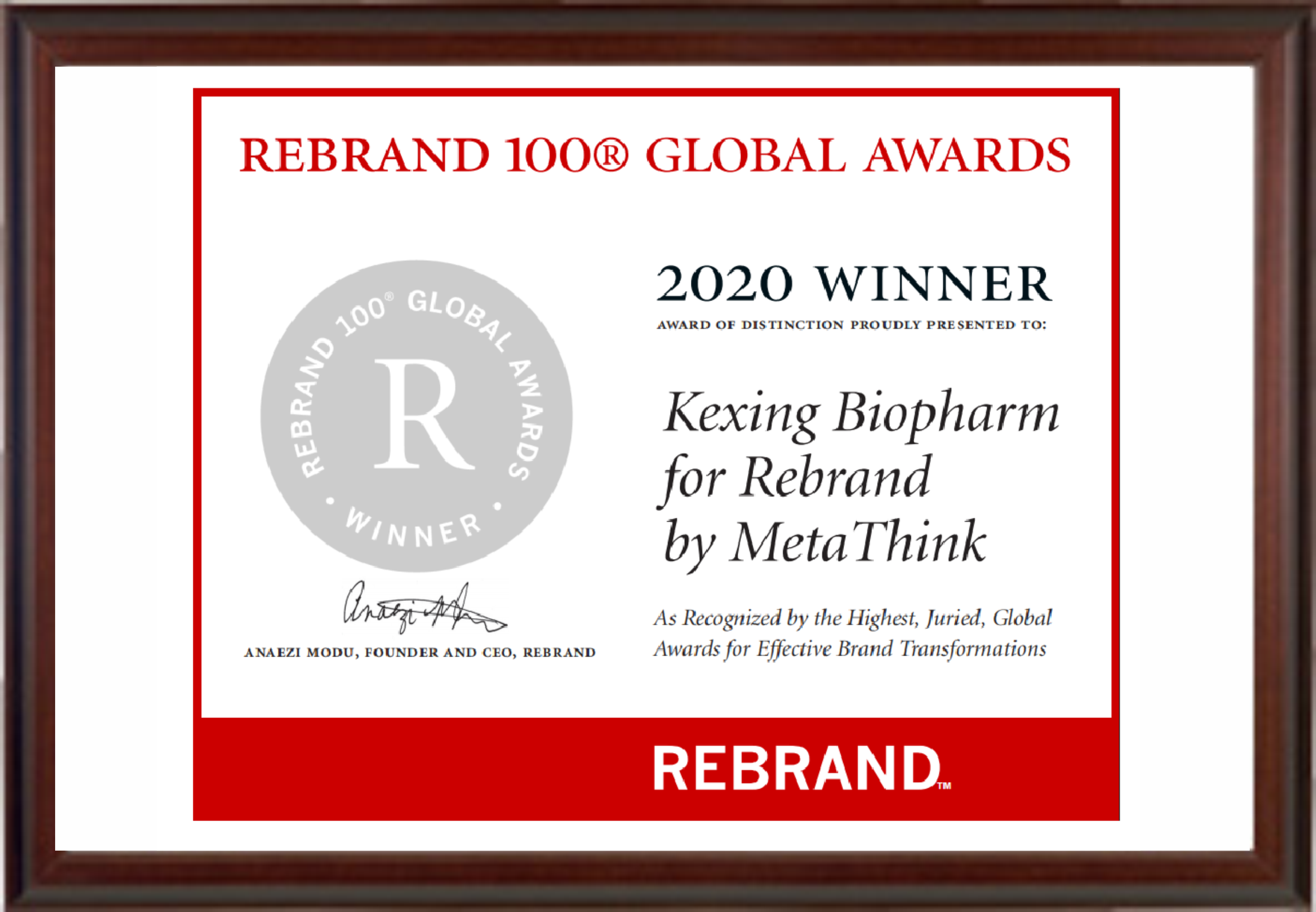 REBRAND 100? GLOBAL AWARDS